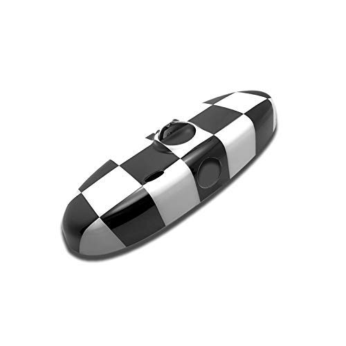 YaaGoo Innenspiegelabdeckung für R50 R52 R53 R55 R56 R57 R58 R59 R60 R61 Mini 2004-2013 Checker von YaaGoo