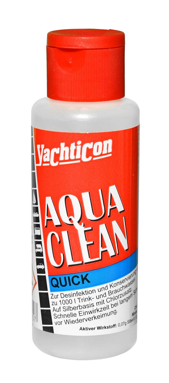 YACHTICON Aqua Clean AC 1000 Quick mit Chlor 100ml für 1000 Liter von YACHTICON