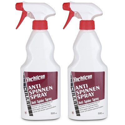Yachticon 2x Anti Spinnen Spray 500 ml von Yachticon
