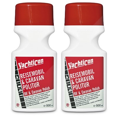 Yachticon 2x Reisemobil & Caravan Politur 500 ml von Yachticon