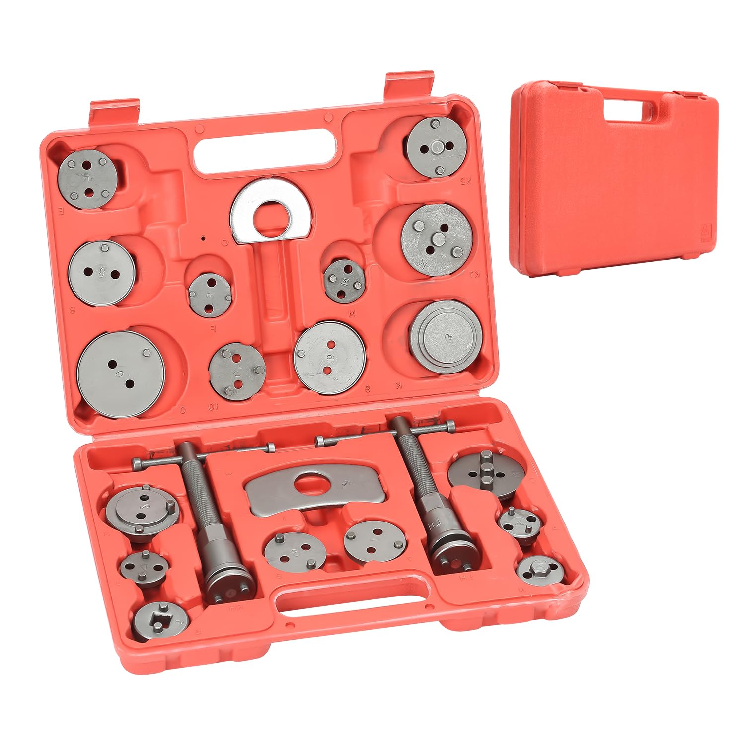 Yakimz Bremskolbenrücksteller Set -Bremskolben-Rückstell-Satz Universal 22-teiliges KFZ Werkzeug Set mit Bremskolbenrücksteller Bremskolben Rückstellwerkzeug Zurückstellen Rücksteller Yakimz Bremskolbenrücksteller Set -Bremskolben-Rückstell-Satz Universal 22-teiliges KFZ Werkzeug Set mit Bremskolbenrücksteller Bremskolben Rückstellwerkzeug Zurückstellen Rücksteller von Yakimz