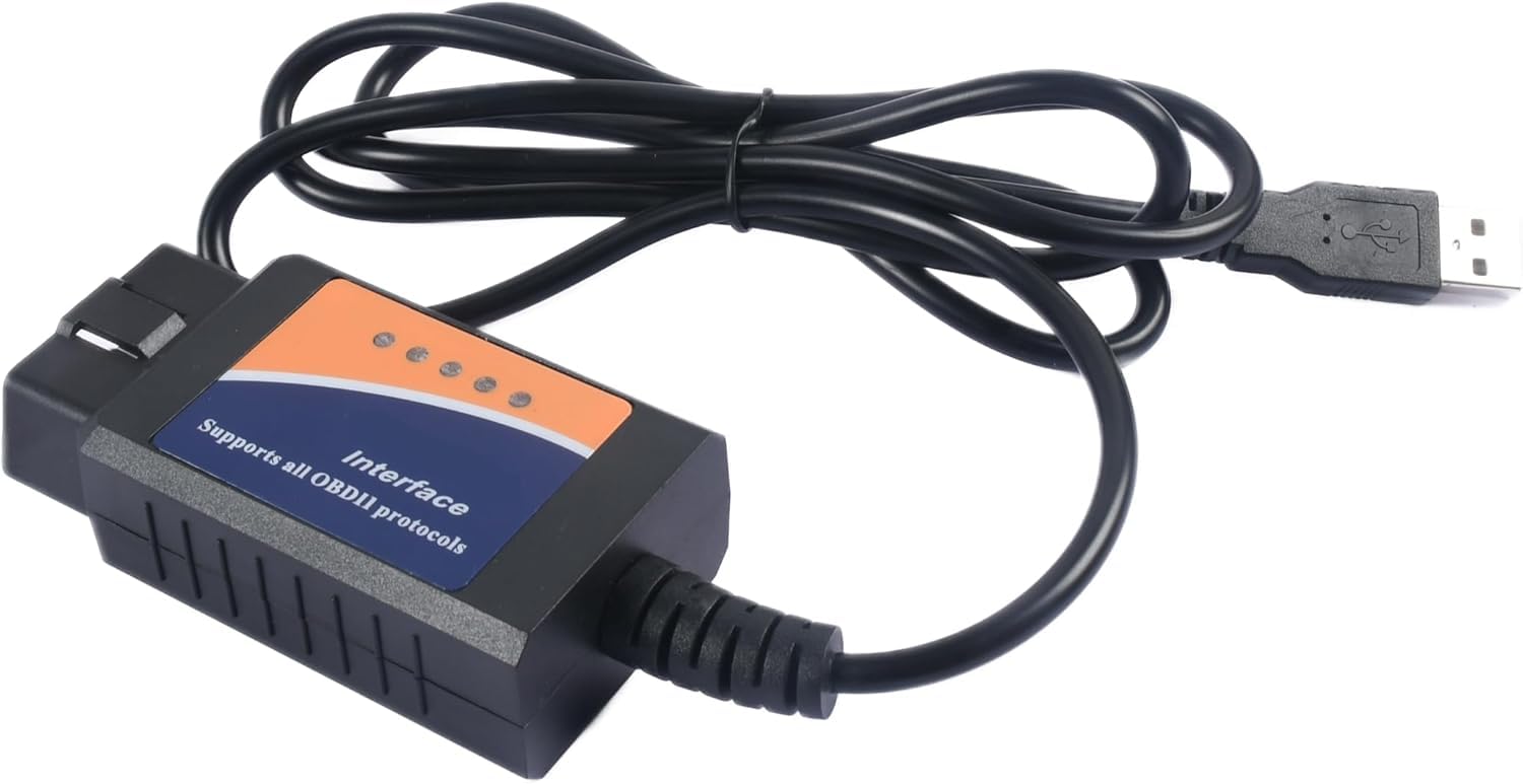 ELM 327 ELM327 OBD2 USB Adapter OBDii-Scanner mit PIC18F25K80, CD mit USB-Laufwerk/PCMScan/ScanMaster/ScanTool ELM 327 ELM327 OBD2 USB Adapter OBDii-Scanner mit PIC18F25K80, CD mit USB-Laufwerk/PCMScan/ScanMaster/ScanTool von Yalgdlen