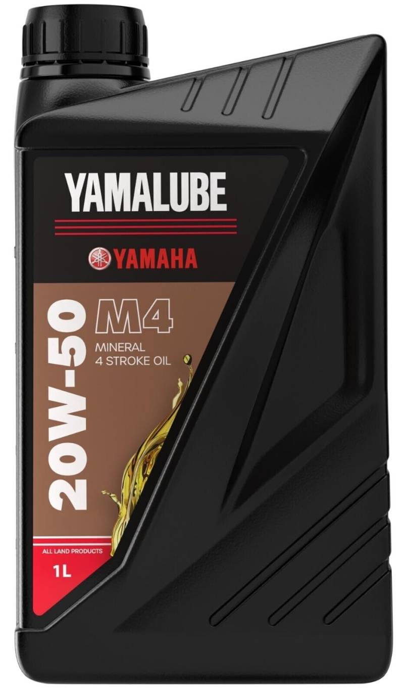 Yamalube 4-M Motoröl Öl Mineral 20W50 Öl 1 Liter von Yamaha Racing