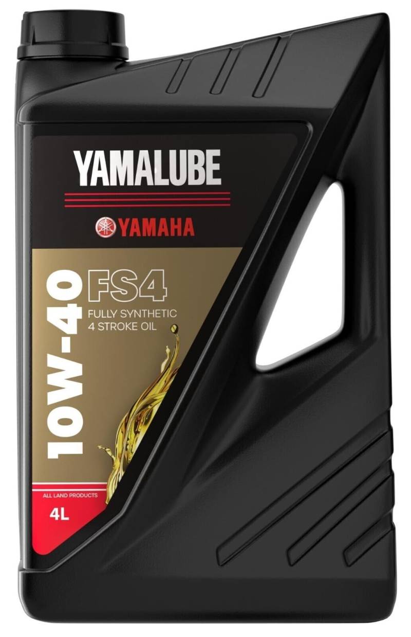Yamalube FS Motoröl Öl Voll Synthetisches Motorenöl 10W40 Öl 4 Liter von Yamaha Racing