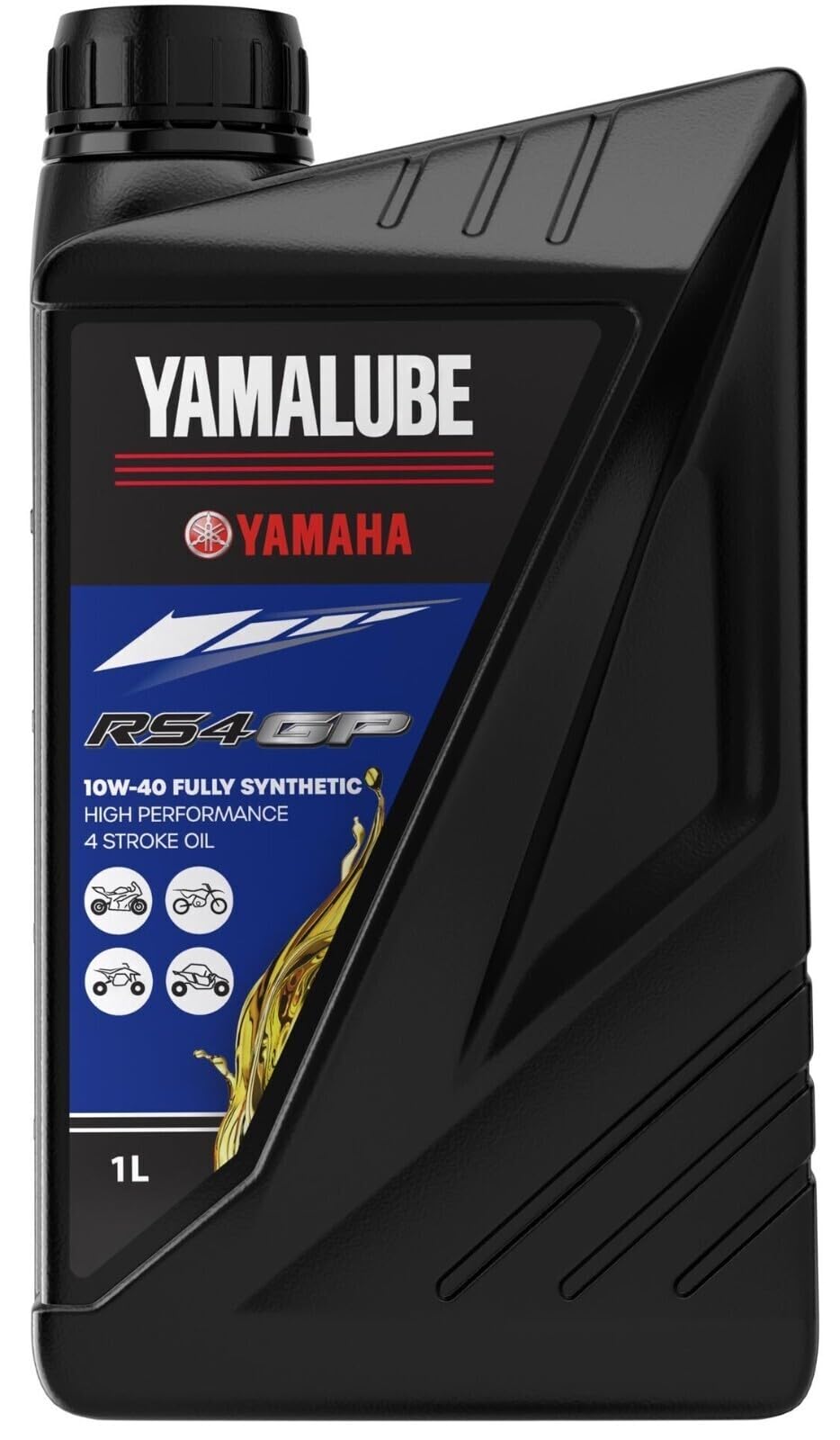 Yamalube RS4GP Racing 10W40 Full Synthetisches Motorenöl / 1 Liter Yamalube RS4GP Racing 10W40 Full Synthetisches Motorenöl / 1 Liter von Yamaha Racing