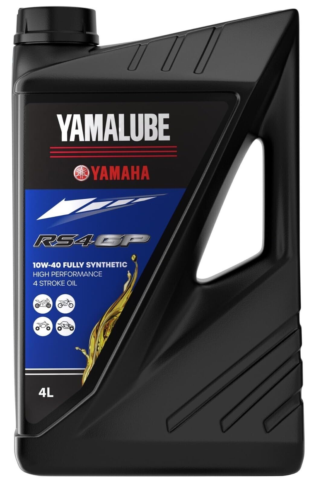 Yamalube RS4GP Racing 10W40 Full Synthetisches Motorenöl / 4 Liter Yamalube RS4GP Racing 10W40 Full Synthetisches Motorenöl / 4 Liter von Yamaha Racing