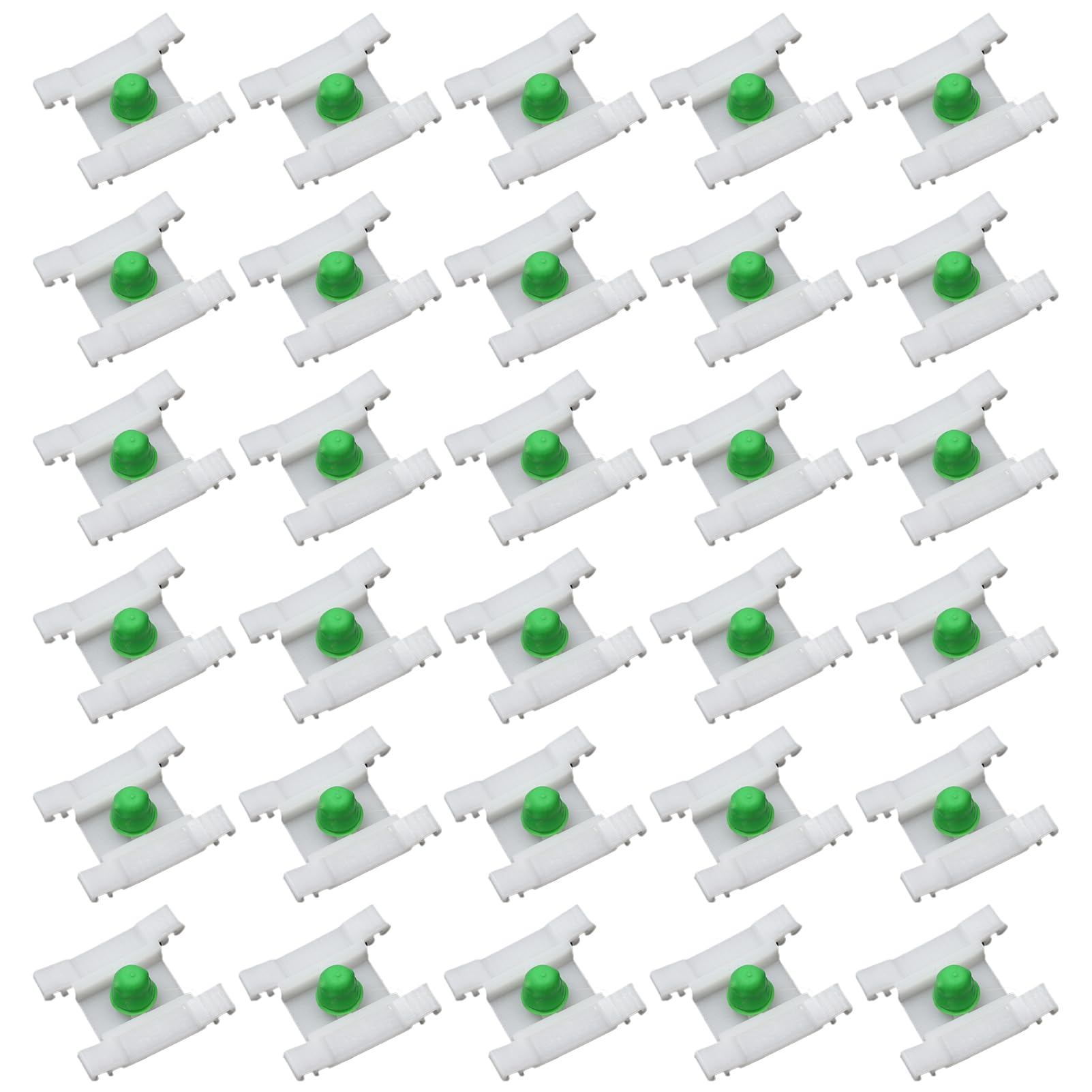 YananAC 30 Stück Befestigung Türleisten Clips für Golf 3 Vento Jta 1H0853585 weiß Zierleisten Befestigungsclips mit Tülle 9mm Lochdurchmesser 1H0 853 585 YananAC 30 Stück Befestigung Türleisten Clips für Golf 3 Vento Jta 1H0853585 weiß Zierleisten Befestigungsclips mit Tülle 9mm Lochdurchmesser 1H0 853 585 von YananAC