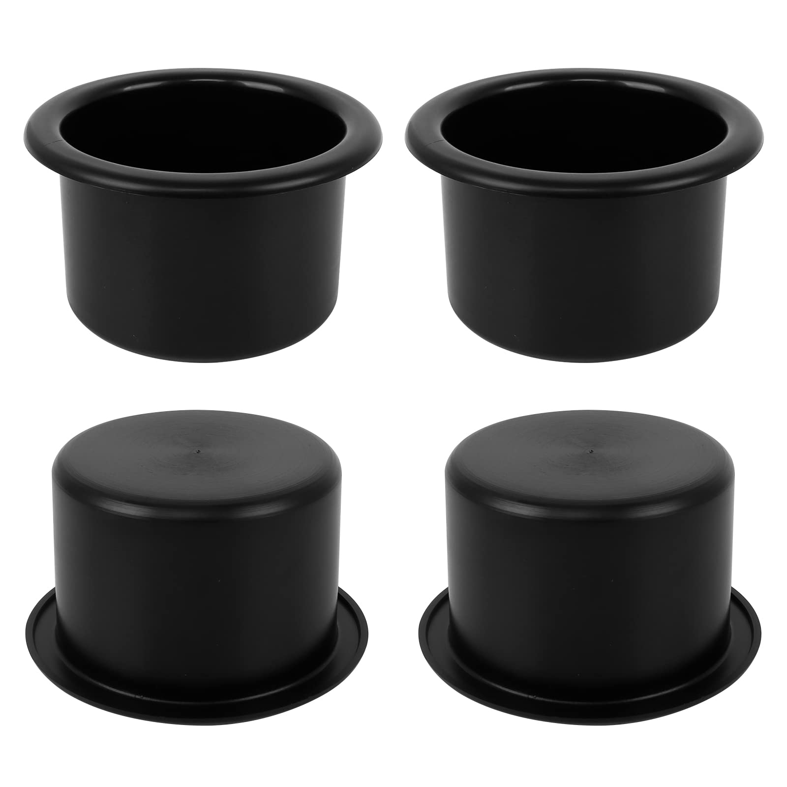 4 Stück Kunststoff Getränkehalter φ8.7cm, Schwarz Becherhalter Cup Holder für Auto Sofa Boat LKW Dosenhalterung Getränkehalter Lagerung Trinkflasche Ersatzeinsatz Für Unterhaltungstisch Wohnmobile 4 Stück Kunststoff Getränkehalter φ8.7cm, Schwarz Becherhalter Cup Holder für Auto Sofa Boat LKW Dosenhalterung Getränkehalter Lagerung Trinkflasche Ersatzeinsatz Für Unterhaltungstisch Wohnmobile von Yangfei