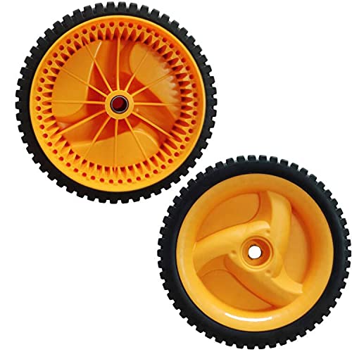 2 Stück Rasenmäher Antriebsrad mit Lager Universal Vorderrad Rad 53 Zähne für McCulloch, Rally Craftsman Partner Electrolux und andere Rasenmäher 2 Stück Rasenmäher Antriebsrad mit Lager Universal Vorderrad Rad 53 Zähne für McCulloch, Rally Craftsman Partner Electrolux und andere Rasenmäher von Yangtek