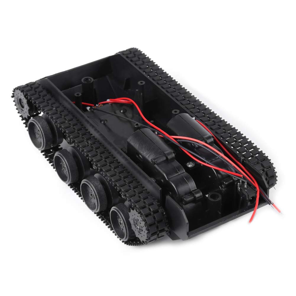 Tank Chassis, Lightweight Shock Robot Chassis Kunststoff absorbiert Tank Chassis DIY Roboter Chassis Kit mit 130 Motor 3V ~ 7V Tank Chassis, Lightweight Shock Robot Chassis Kunststoff absorbiert Tank Chassis DIY Roboter Chassis Kit mit 130 Motor 3V ~ 7V von Yanmis