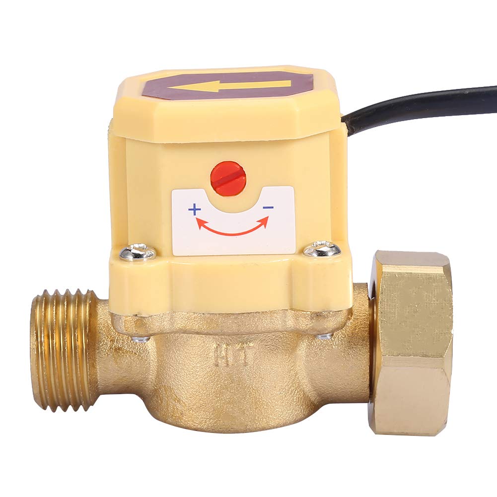 Wasserdurchflussschalter, G3 / 4-G1 / 2 Gewinde Wasserdurchflussschalter 220 V Wasserpumpe Einstellbarer Durchflusssensor Elektronischer Druck Automatischer Durchflussschalter Wasserdurchflussschalter, G3 / 4-G1 / 2 Gewinde Wasserdurchflussschalter 220 V Wasserpumpe Einstellbarer Durchflusssensor Elektronischer Druck Automatischer Durchflussschalter von Yanmis