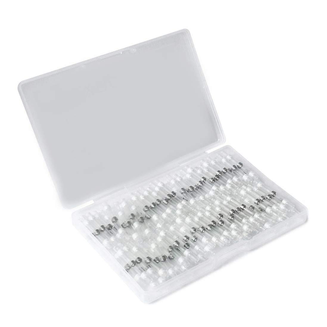 Yaootely 200 StüCk 26-24 AWG WeißE LöTdichtungs Draht Verbinder, Schrumpfstumpf Verbinder, Wasserdichter und Isolierter Draht Anschluss Yaootely 200 StüCk 26-24 AWG WeißE LöTdichtungs Draht Verbinder, Schrumpfstumpf Verbinder, Wasserdichter und Isolierter Draht Anschluss von Yaootely