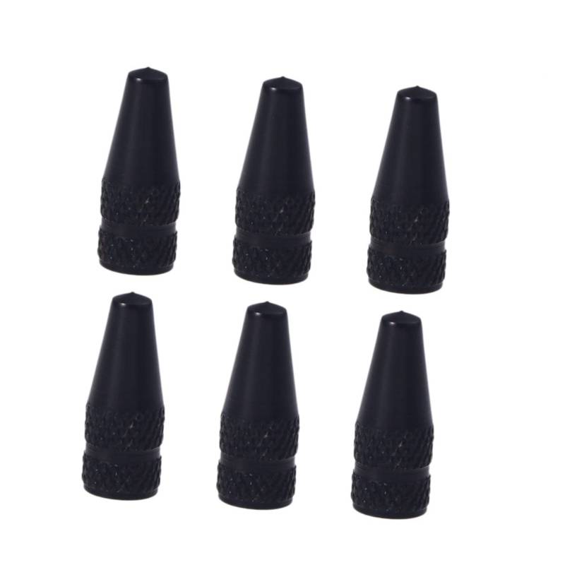 Yardwe 12pcs Aluminium Legierung Fahrrad Ventil Kappe Abdeckung Fit Reifen Rennrad Mountainbike von Yardwe