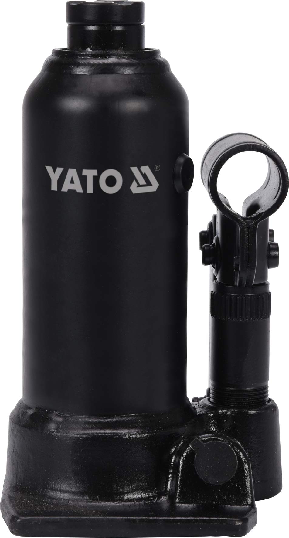 Yato Profi hydraulischer Stempelwagenheber 2 t / 2000 kg, Hubhöhe: 172 – 372 mm, stabile Ausführung, Flaschenheber Wagenheber Hydraulikheber von YATO