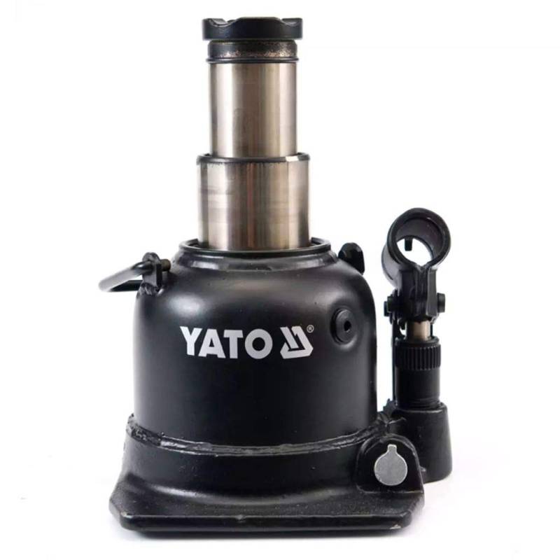 Yato YT-1713-Cric Hydraulischer Wagenheber, 10t in Zwei Schritten, Low Profile von YATO