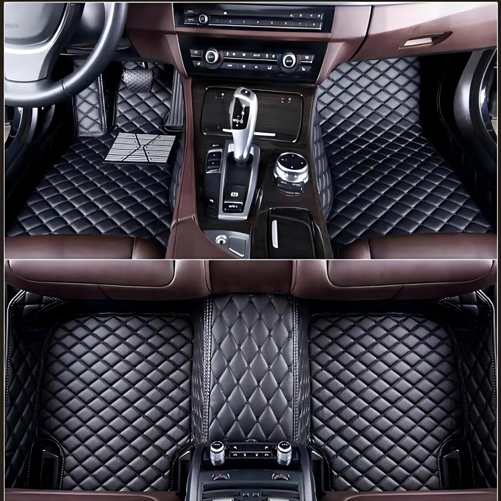 Fussmatten Auto für Audi A6 WagonC7 2011-2018, Wasserdicht rutschfeste, Tragen Allwetter Vorn und Hinten Auto Fußmatten, Innenraumschutz, Auto Zubehör,A Fussmatten Auto für Audi A6 WagonC7 2011-2018, Wasserdicht rutschfeste, Tragen Allwetter Vorn und Hinten Auto Fußmatten, Innenraumschutz, Auto Zubehör,A von Ybbpazd