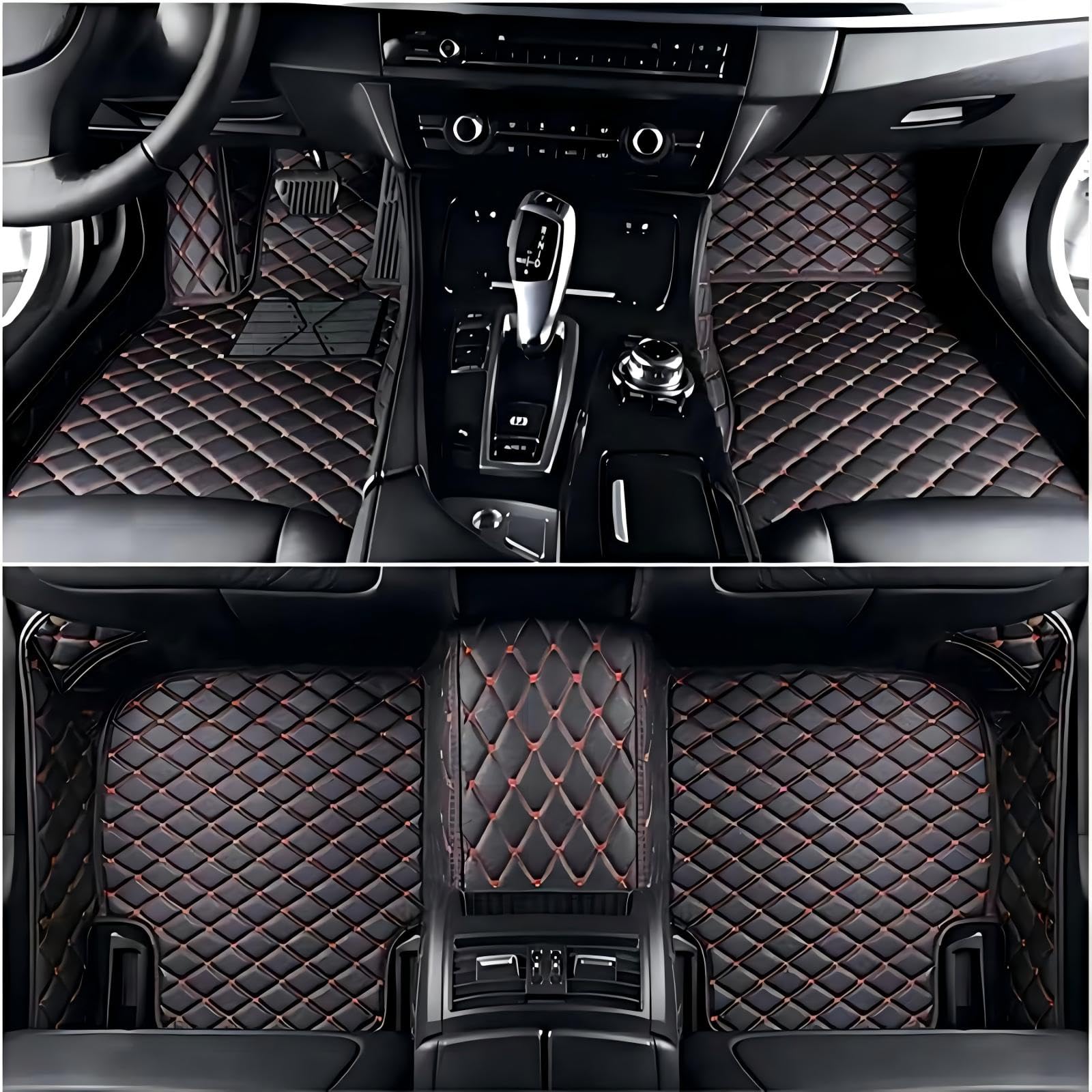 Fussmatten Auto für Audi SQ5 2014-2017, Wasserdicht rutschfeste, Tragen Allwetter Vorn und Hinten Auto Fußmatten, Innenraumschutz, Auto Zubehör,E Fussmatten Auto für Audi SQ5 2014-2017, Wasserdicht rutschfeste, Tragen Allwetter Vorn und Hinten Auto Fußmatten, Innenraumschutz, Auto Zubehör,E von Ybbpazd