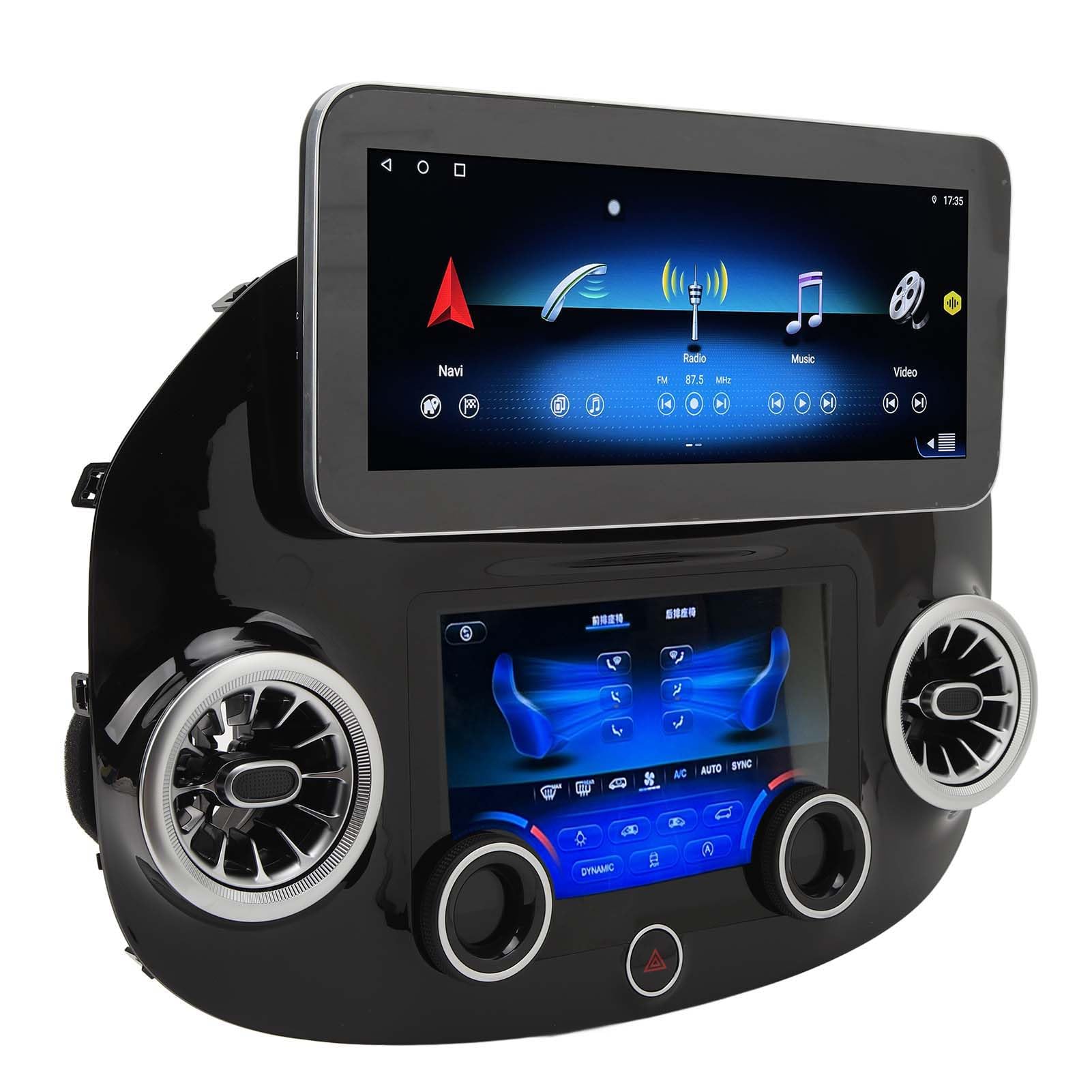 12,3 Zoll Auto Multimedia Player HD Touchscreen Radio Stereo GPS NavigationHead Unit Ersatz fürVito W447 (6+128G) von Yctze