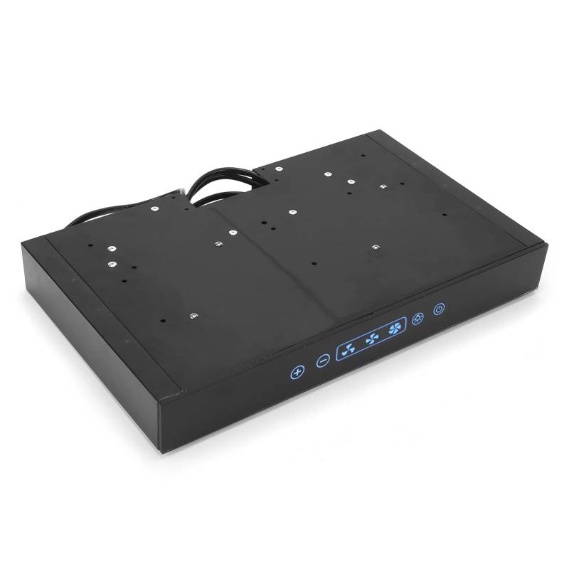 12 V Kochen für Dunstabzugshaube 3 Geschwindigkeiten Einstellbar mit Berührbarem Bildschirm LED-Licht für Wohnmobile Küche für Dunstabzugshauben Hauben-Touch-Tasten von Yctze
