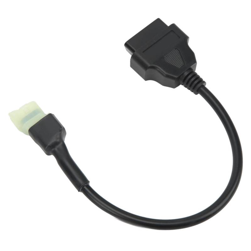 16Pin Bis 4Pin Diagnoseadapter für Motorräder - K -Linienunterstützung, Diagnostischer Stecker, Einfach zu Tragen und zu Verwenden von Yctze