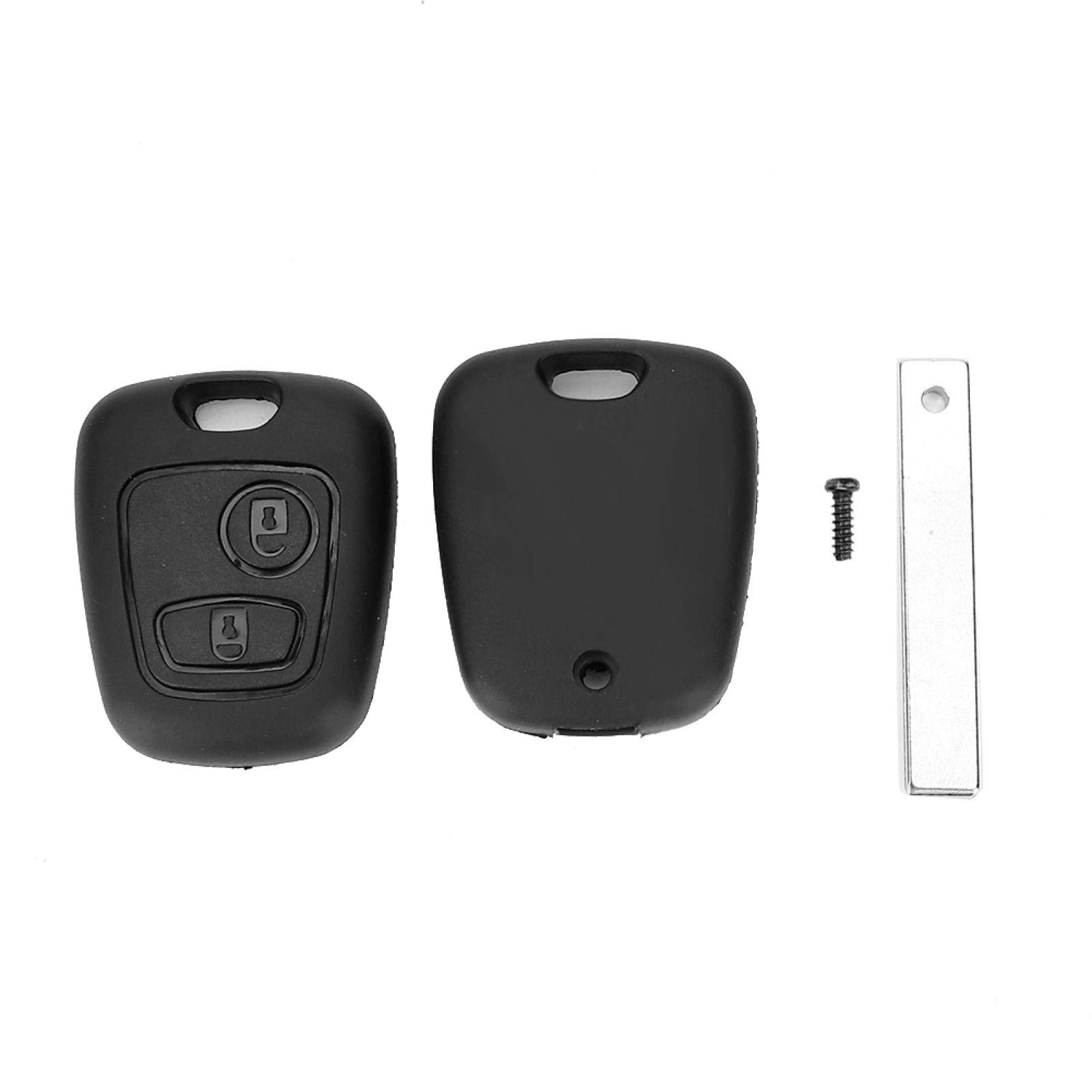 2 Tasten Auto-Fernschlüsselgehäuse Shell mit Nut Fit für 107 207 307 407 Schlüsselanhänger Fall Schlüsselanhänger Shell Schlüsselanhänger Cover Schlüssel Shell Cover Key Shell Fall Fernschlüsse 2 Tasten Auto-Fernschlüsselgehäuse Shell mit Nut Fit für 107 207 307 407 Schlüsselanhänger Fall Schlüsselanhänger Shell Schlüsselanhänger Cover Schlüssel Shell Cover Key Shell Fall Fernschlüsse von Yctze