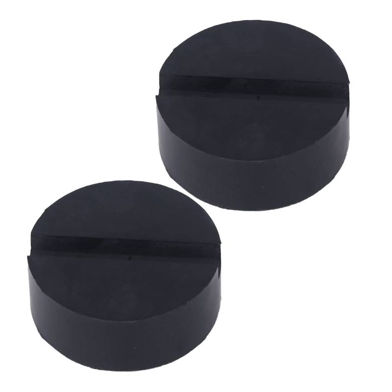 2pcs Drucksicherer Gummistad -Adapter für Fahrzeug- und Achsenständer Universelle Passform für Autos und SUVs von Yctze