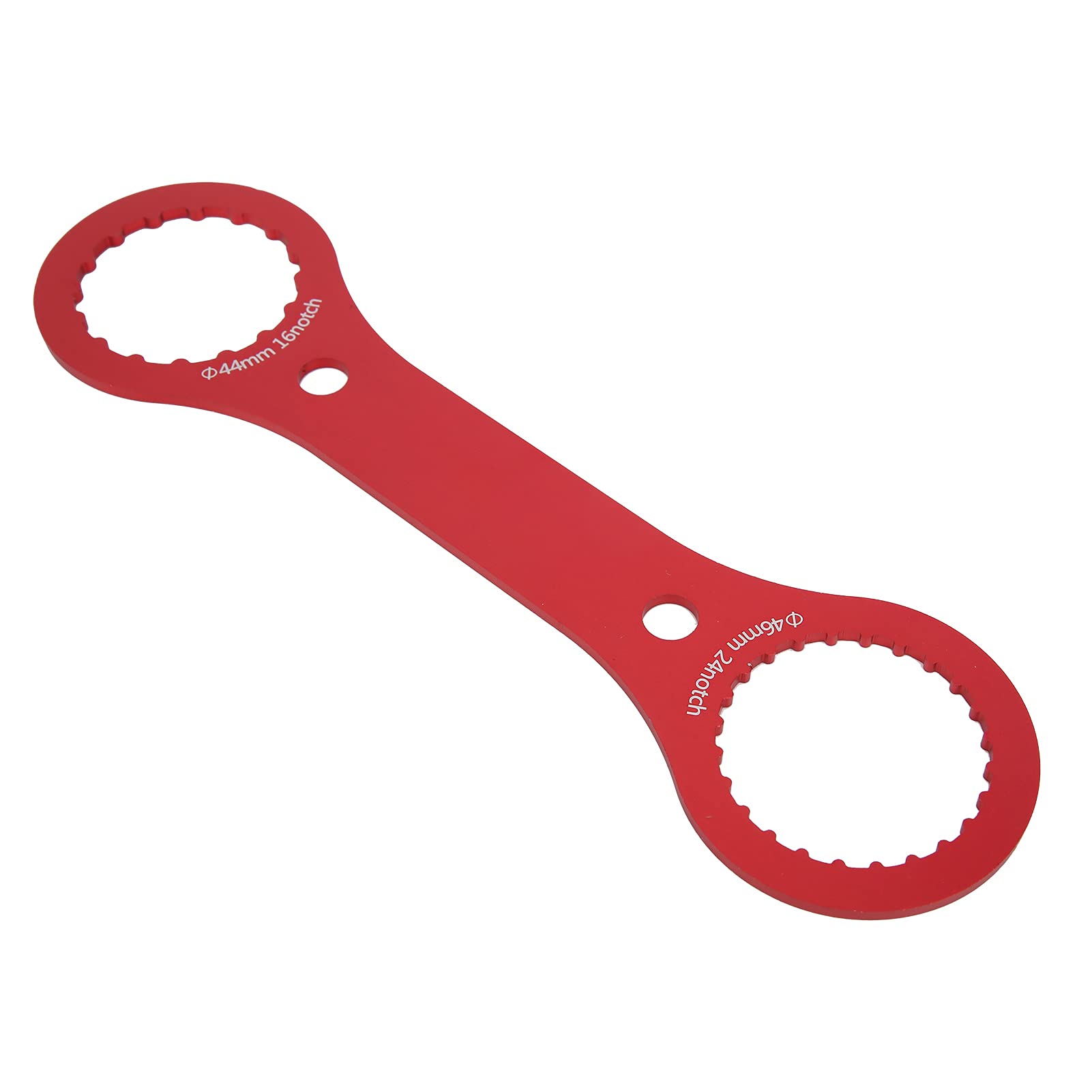 Bottom -Bracket -Schraubenschlüsselwerkzeug 44 Mm 46 Mm 16 24 Kerb BB Entfernungsinstallationstool (Rot) von Yctze
