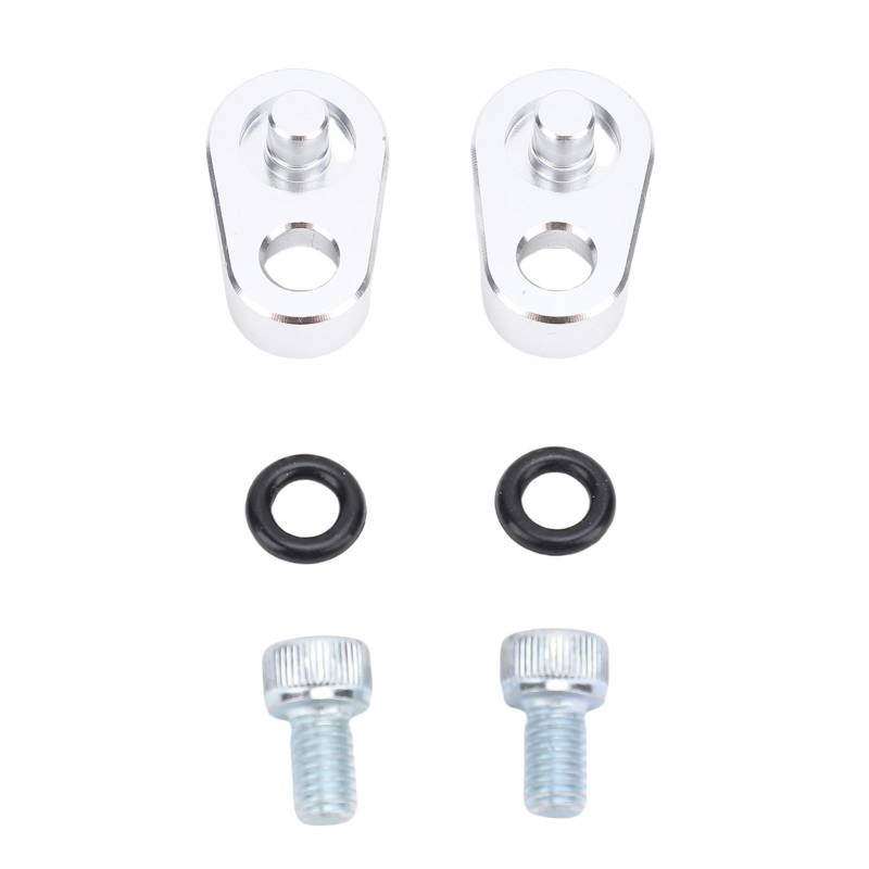 Drosselklappenbypass Zylinderkühlmittel Dampfanschluss -Platte Set 551693 Aluminiumersatz für die LS -Serie Motoren 1997 Bis 2014 mit 2 O Ringen 2 Bolzen 2 Kü von Yctze