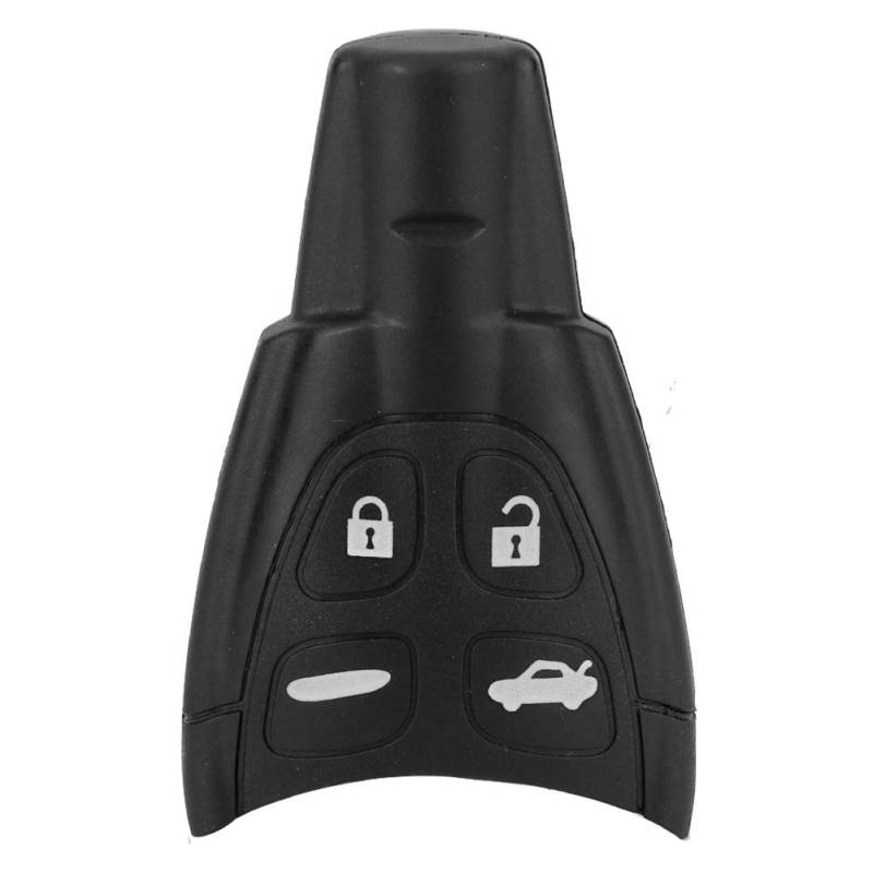 Ersatz-Zubehör für Autoschlüssel Mit 4 Tasten Passend für Saab 93 95 - Car Key Shell Case Zubehör für Schlüsselanhänger SAab 9-3 200 von Yctze