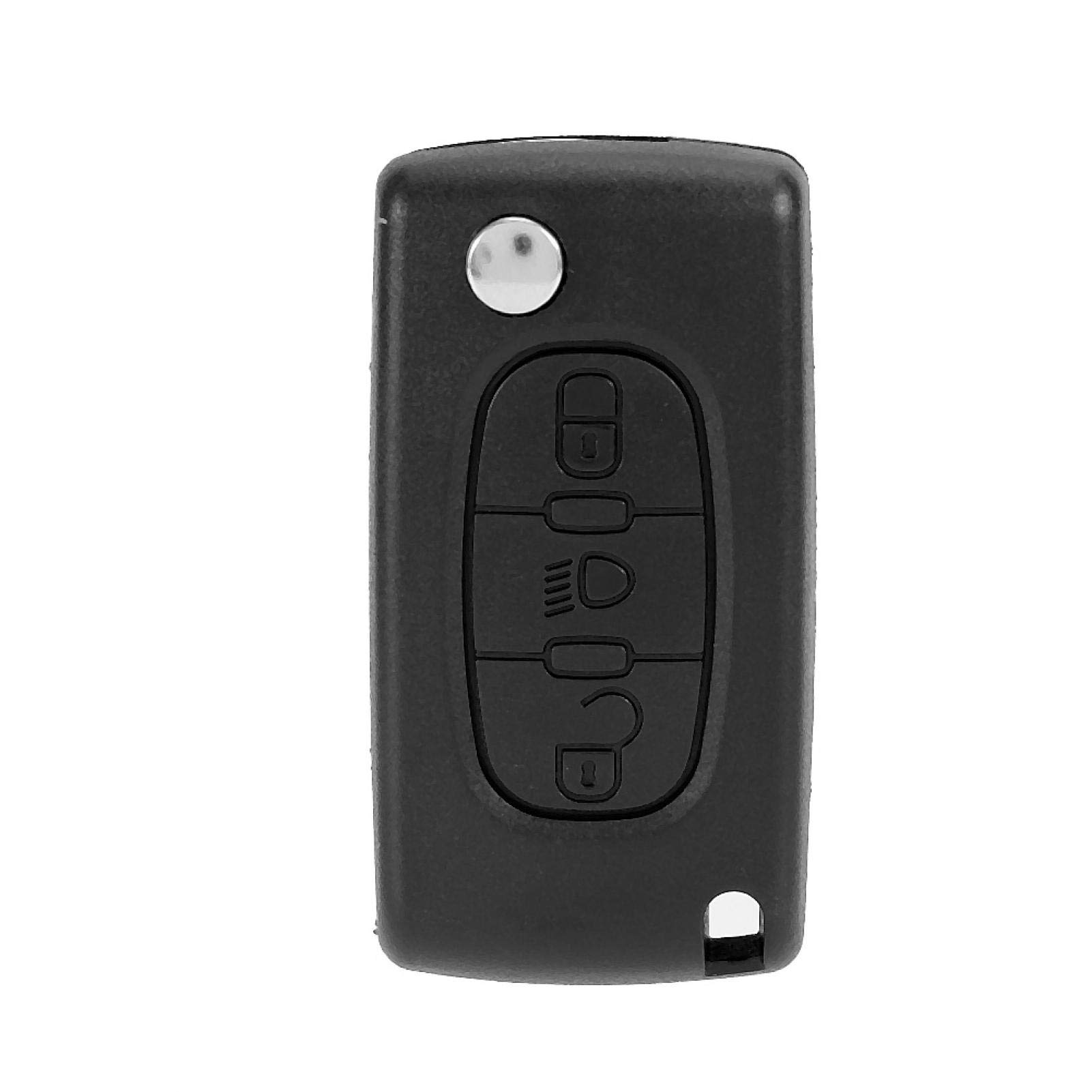 Flip Key Fob Case Blade Cover Shell Fit für Citroen C3 C4 C5 C6 Picasso Fernbedienung Schlüsselanhänger von Yctze