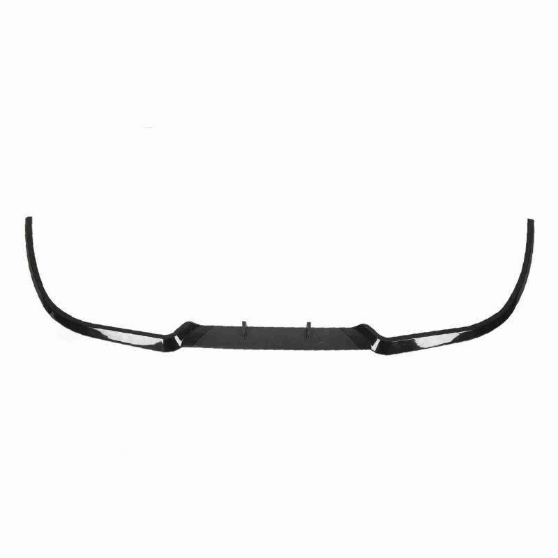 Frontstoßstange Kinn Frontspoiler Lippe Frontspoiler 114cm für Seat Leon Schwarz glänzend Frontstoßstange Kinn Frontspoiler Lippe Frontspoiler Stoßfängerlippe stoßfest (Glänzend schwarz) von Yctze