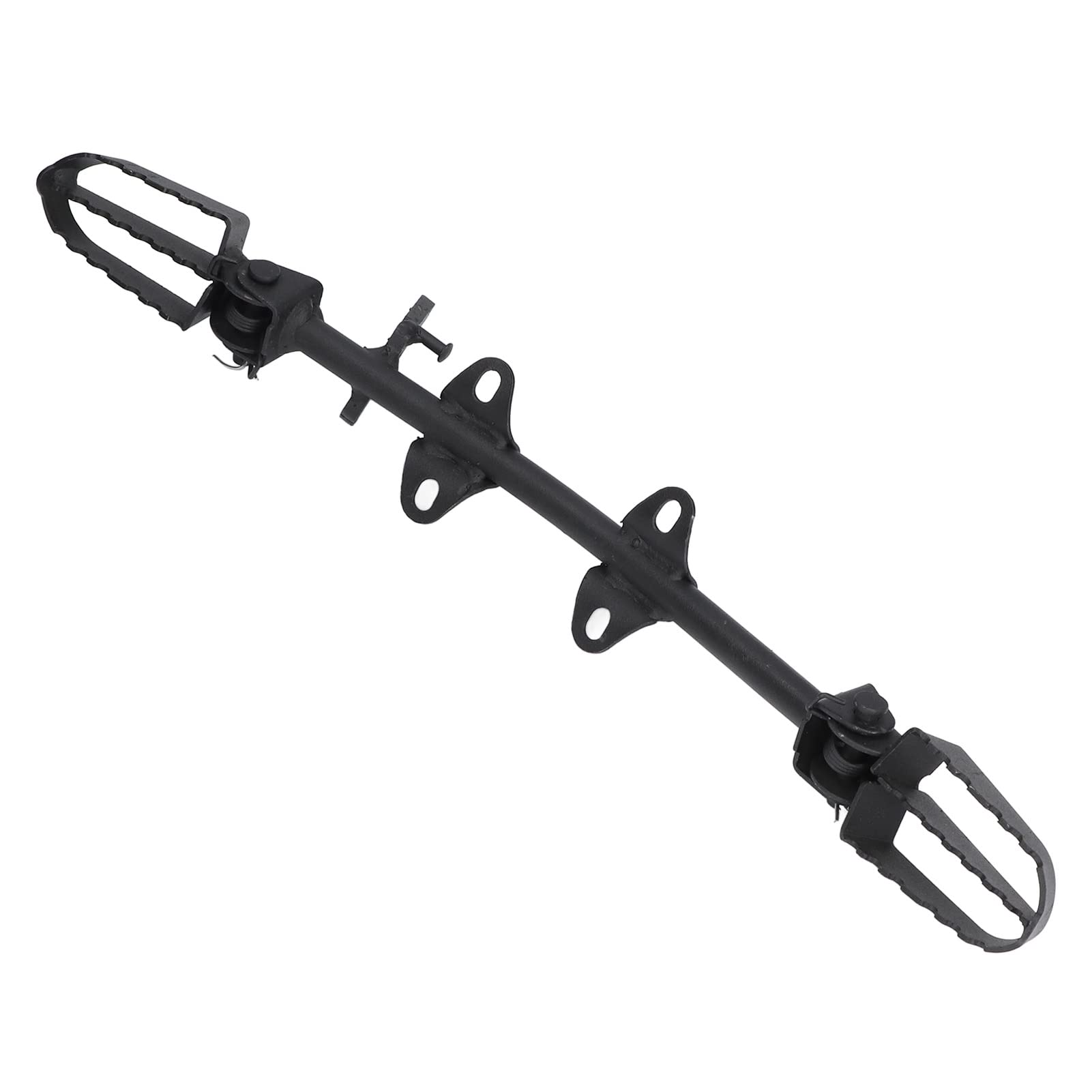 Fußrastenhalterung aus Metalllegierung, Schwarz, Ersatz für XR CRF 50 125 Siler SDG SSR Pit Bike Fußrastenhalterung aus Metalllegierung, Schwarz, Ersatz für XR CRF 50 125 Siler SDG SSR Pit Bike von Yctze