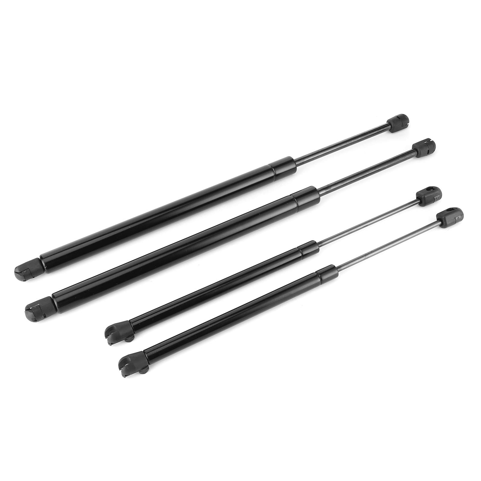 Gasfeder Dämpfer Heckklappe, Yctze 4Pcs Gasdruckfedern Stützfeder Gas Struts Spring Heckklappe AU Heckklappe Heckscheibenersatz für Pathfinder R51 2005-2012 von Yctze