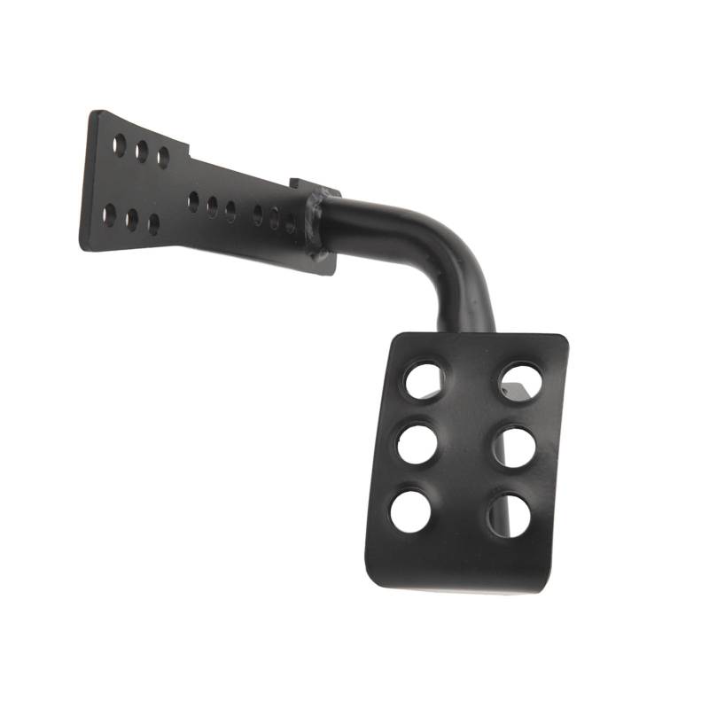 L-seitige Fußstützenplatte, Stahl, Schwarz, Fahrerseitiges Dead-Pedal für Wrangle JK Limited 2007–2018 von Yctze
