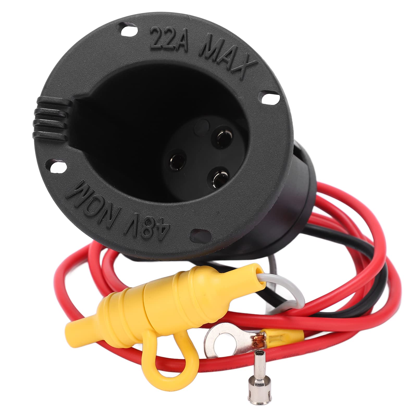 Ladebuchse DC 48 Volt Car Powerdrive Ladegerät Sicherung Steckdose Ladebuchse 101802101 Ersatzbaugruppe für Club Car DS Modelle ab 2000 Ladebuchse DC 48 Volt Car Powerdrive Ladegerät Sicherung Steckdose Ladebuchse 101802101 Ersatzbaugruppe für Club Car DS Modelle ab 2000 von Yctze