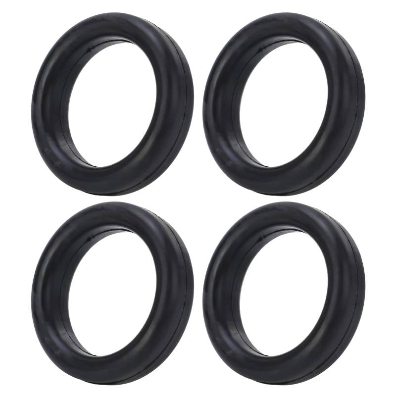 O-Ring-Auto-Auspuff-Aufhänger, 4 Stück, 5,1 Cm O-Ring, BR554 Auspuff-Aufhänger, Schwarz, Geräuschreduzierung, Langlebiger Auspuff-Aufhänger, O-Ring für Fahrzeuge von Yctze