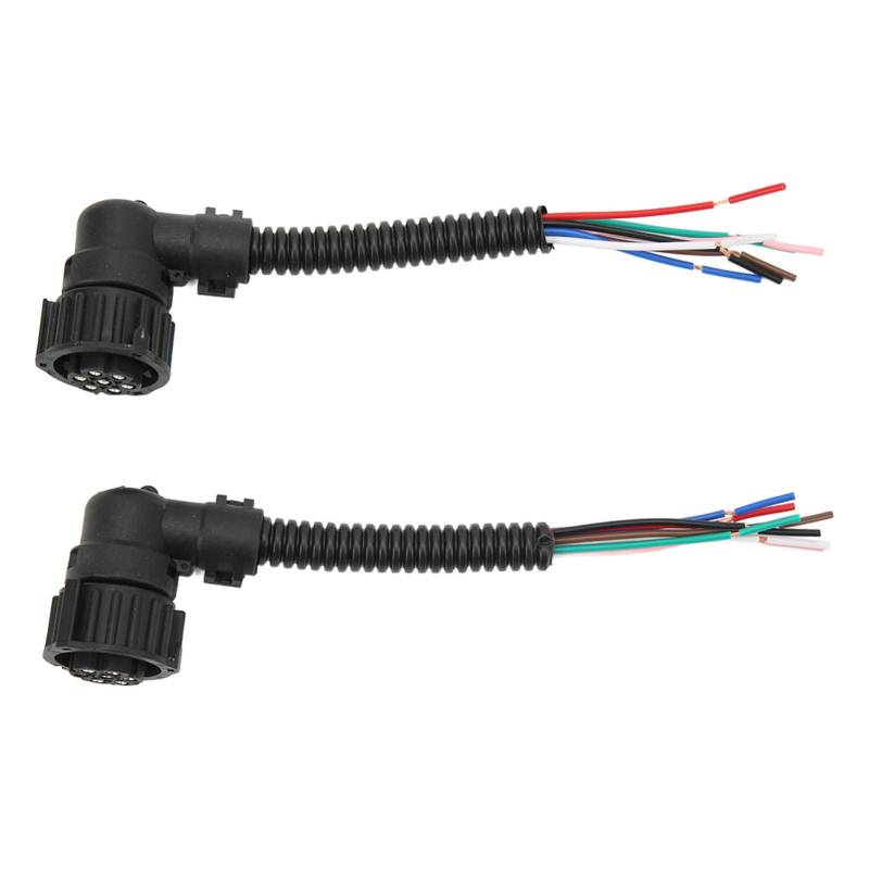 Rücklichtkabelbaum 2PCS Rücklicht Kabelbaumstecker Rücklichtkabelbaum Ersatz für Movano I Vivaro von Yctze