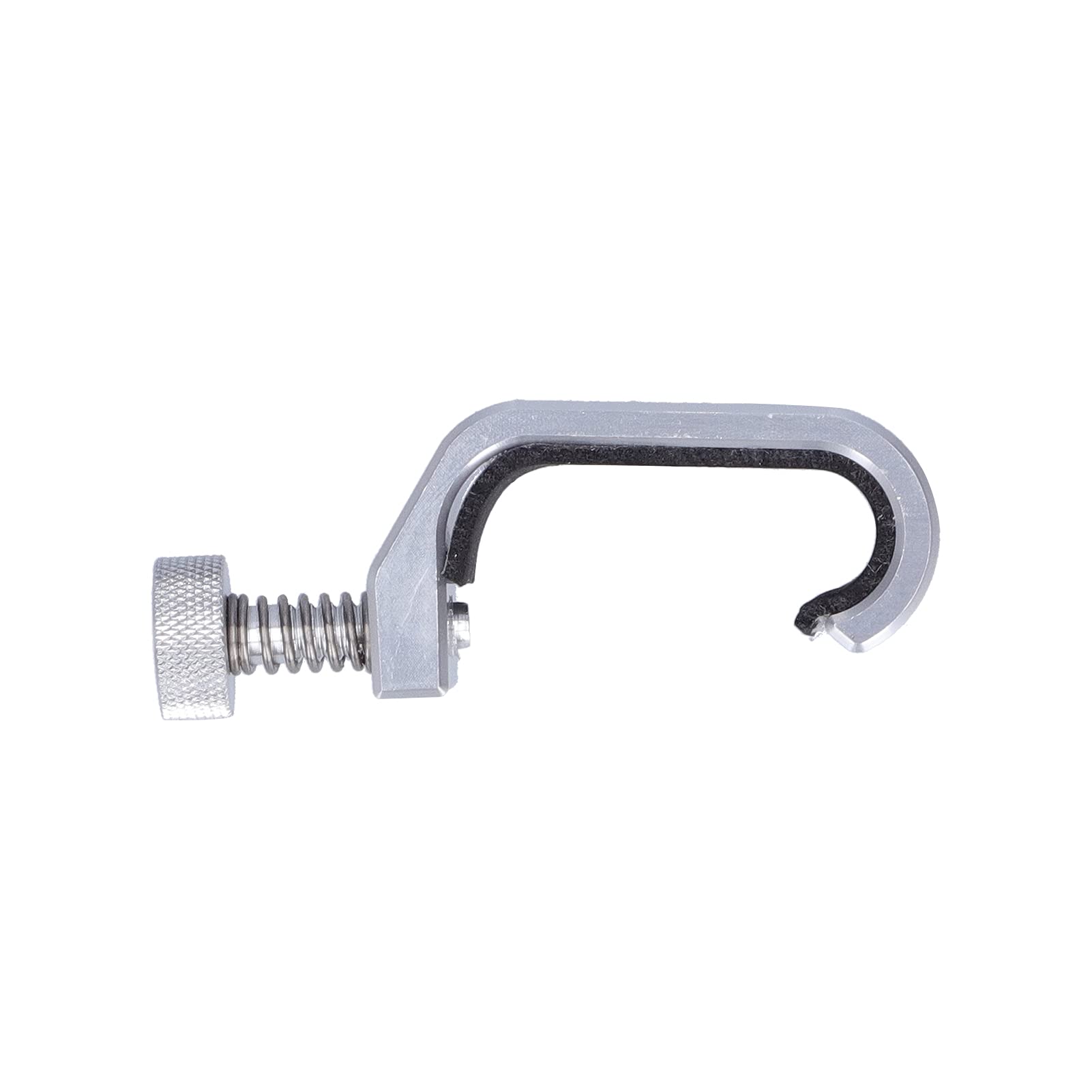 Taschenrahmenhaken, CNC-Aluminiumlegierung, 20 Mm, 0,9 Zoll, Crotchet Crotchet, Verstellbare Modifikation, Passend für Piaggio Vespa GTS, LX, LXV, Ersatz für Alle Modelle von (Ein silbernes)) von Yctze