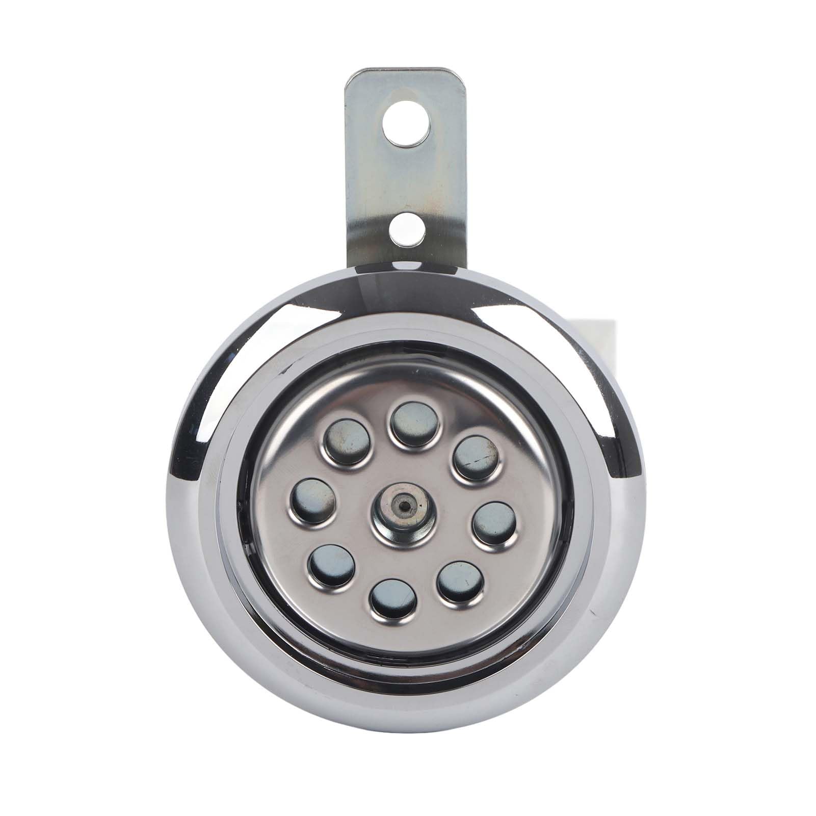 Universelle Motorradhupe, Wasserdicht, 105 DB, Laut, 12 V, 85 Mm, mit Waben-Chrom-Abdeckung Universelle Motorradhupe, Wasserdicht, 105 DB, Laut, 12 V, 85 Mm, mit Waben-Chrom-Abdeckung von Yctze
