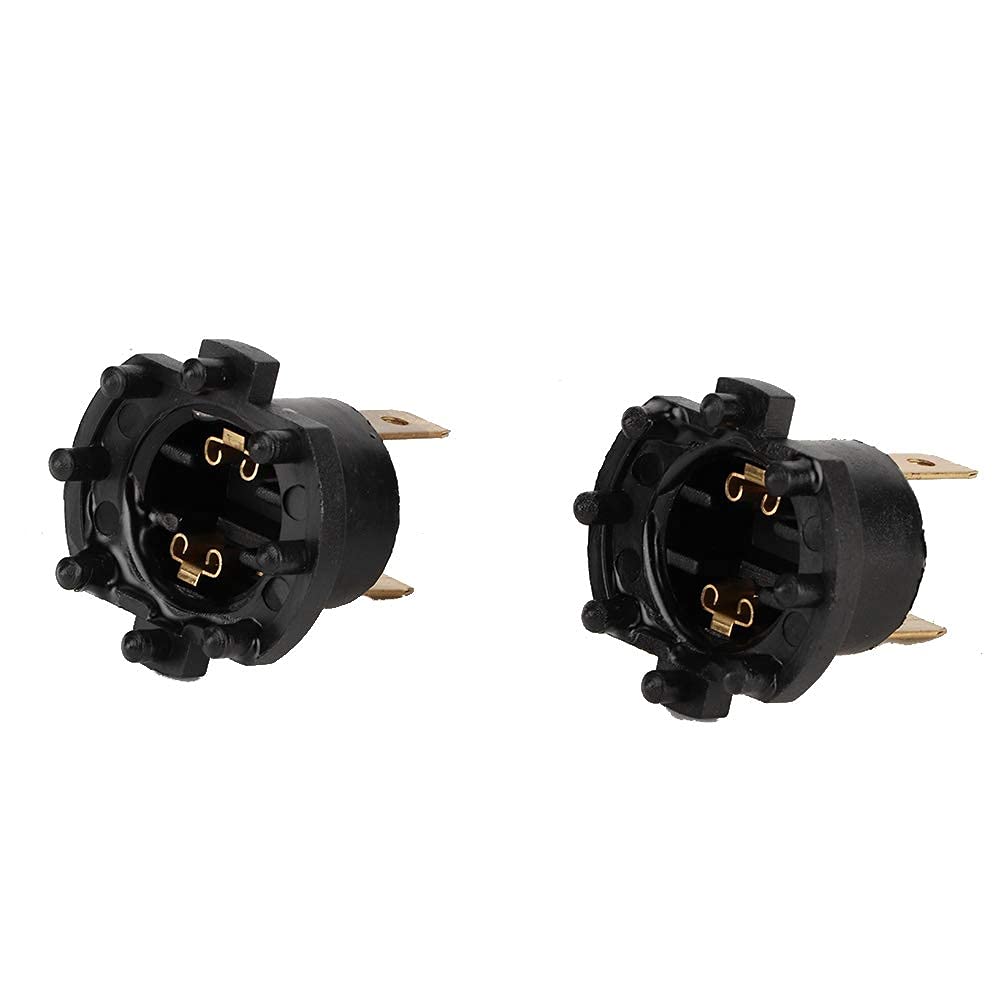 Yctze 1 Paar Scheinwerferfassungenhalter B28V510A3, 12V Autoscheinwerferlampenfassung Adapterhalter für 3 5 323 Yctze 1 Paar Scheinwerferfassungenhalter B28V510A3, 12V Autoscheinwerferlampenfassung Adapterhalter für 3 5 323 von Yctze