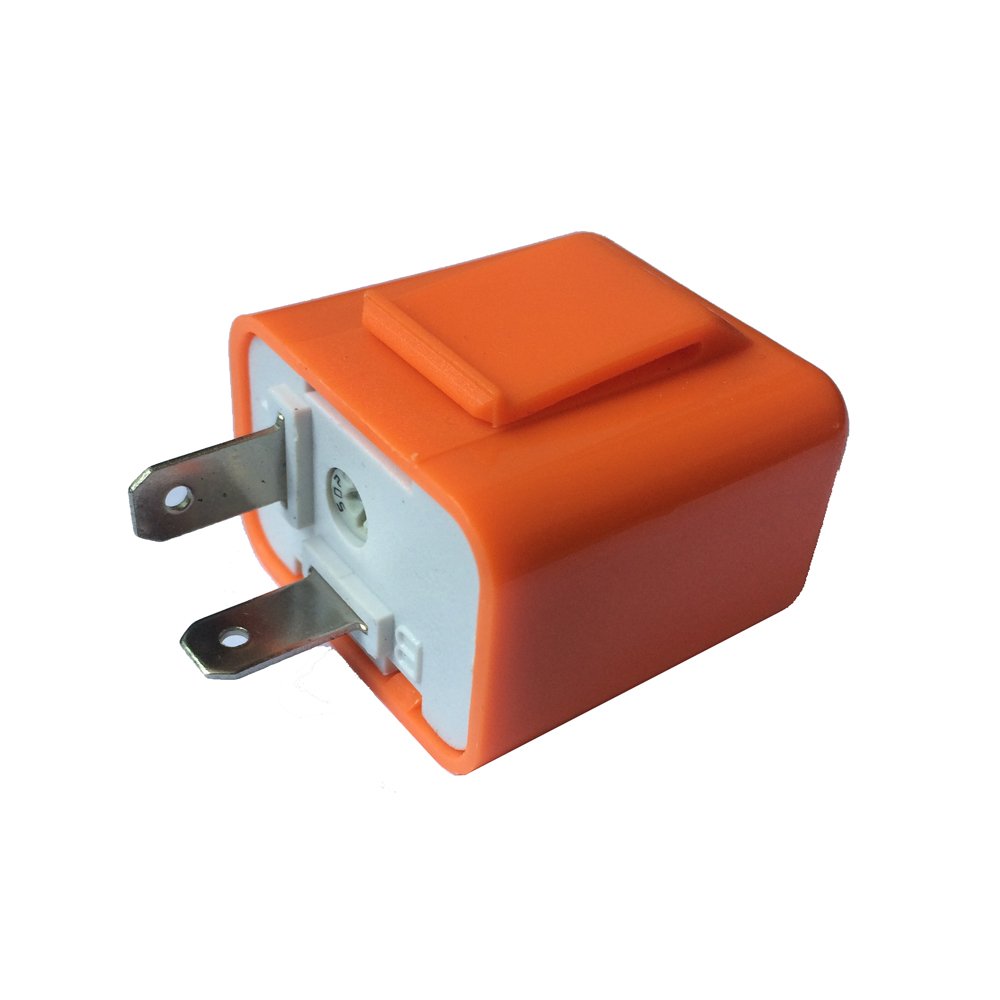 Yctze 2 Pin LED -Flaser -Relais -Geschwindigkeit Einstellbarer Blinkerleuchte -Relais -Widerstand Fix Hyper -Steuerblitz für Motorrad Yctze 2 Pin LED -Flaser -Relais -Geschwindigkeit Einstellbarer Blinkerleuchte -Relais -Widerstand Fix Hyper -Steuerblitz für Motorrad von Yctze