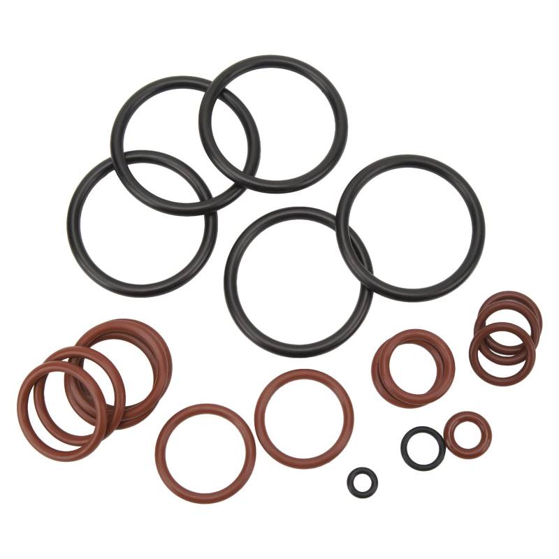 20-teiliges O-Ring-Set für Kühlsysteme, Kühlerschlauch-Sensor, O-Ring-Dichtung 13621743299, Kühlmittelschlauch-Dichtung für E46 M52 M54 320i 323i 325i 328i von Yctze
