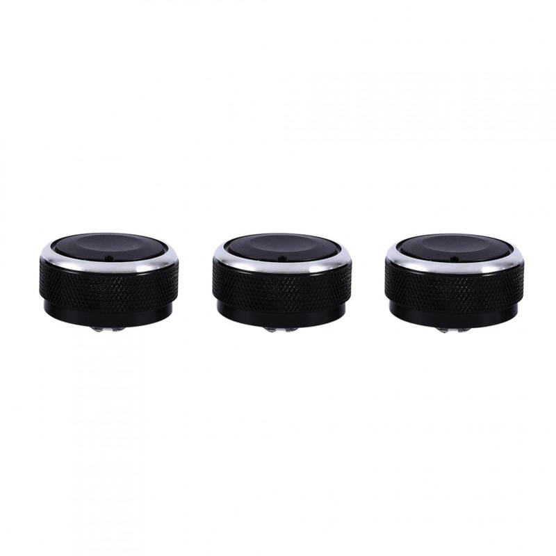 Yctze Steuerknopf Schaltknopf A/C-Schalter-Tastenabdeckung für 2004-2009 M3, Auto Klimaanlage Knob, AC-Steuerknopf - Set Heater Knobs Control Button von Yctze