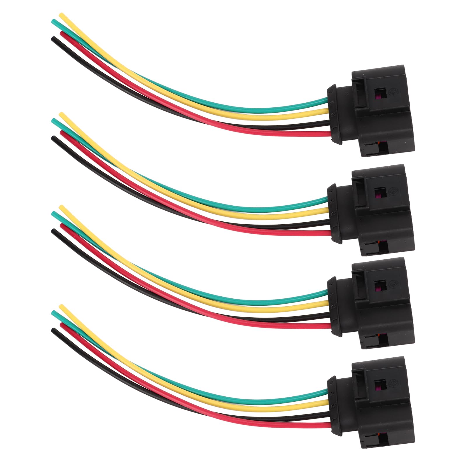 Yctze 4 Stück Zündspulen-Anschlussstecker 1J0973724 Reparatur von Elektrischen Kabelbäumen für Kraftfahrzeuge4 Stück Zündspulen-Anschlussstecker 1J0973724 Reparaturdraht Yctze 4 Stück Zündspulen-Anschlussstecker 1J0973724 Reparatur von Elektrischen Kabelbäumen für Kraftfahrzeuge4 Stück Zündspulen-Anschlussstecker 1J0973724 Reparaturdraht von Yctze
