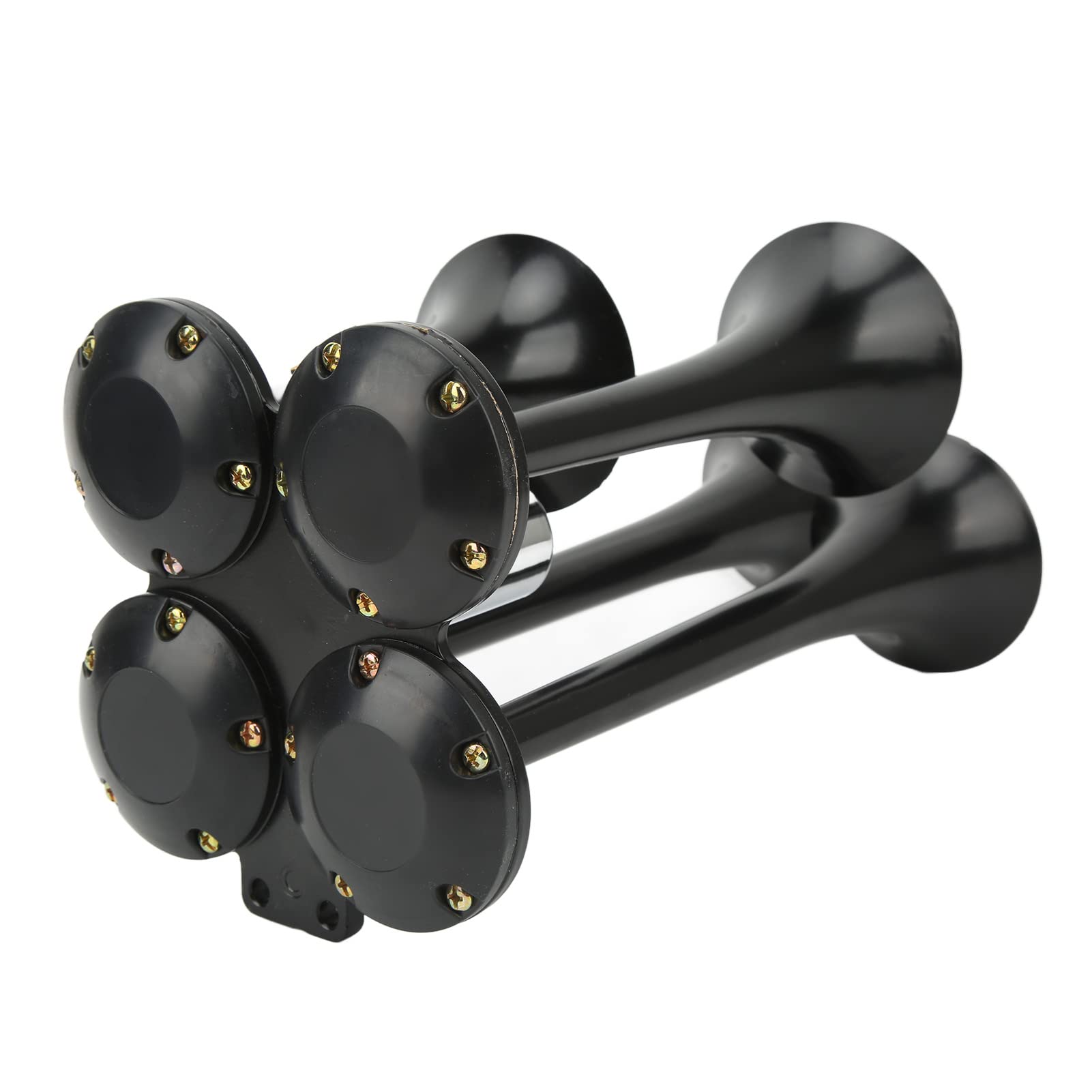 Yctze 4 Trompeten Luft Horn 150DB 12V Super Laut - Universell für Autos, Lastwagen, Boote, Züge Yctze 4 Trompeten Luft Horn 150DB 12V Super Laut - Universell für Autos, Lastwagen, Boote, Züge von Yctze