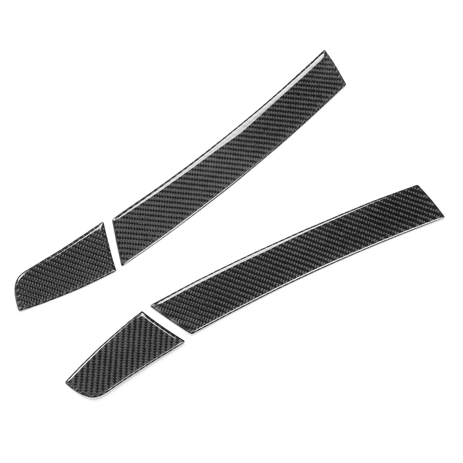 Yctze 4pcs Kohlefaserkonsole Armlehnen -Seitenabdeckungsaufkleber für 2012-2015 Prius -, Elegant Yctze 4pcs Kohlefaserkonsole Armlehnen -Seitenabdeckungsaufkleber für 2012-2015 Prius -, Elegant von Yctze