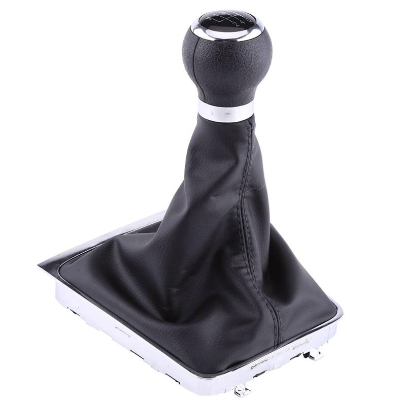 Yctze Auto Lenkradverkleidung - Für Schalth B6 6 Gang Schaltknauf nstleder Schaltknauf sche Ersatz Für B6 2005-2012 von Yctze