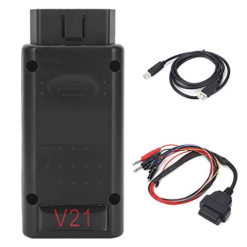 Yctze ECU Chip Tuning Tool, schwarz MPPS V21 Haupt + Tricore + Multiboot Tricore Kabel ECU Chip Tuning Scanner für die Autodiagnose （ABS) von Yctze