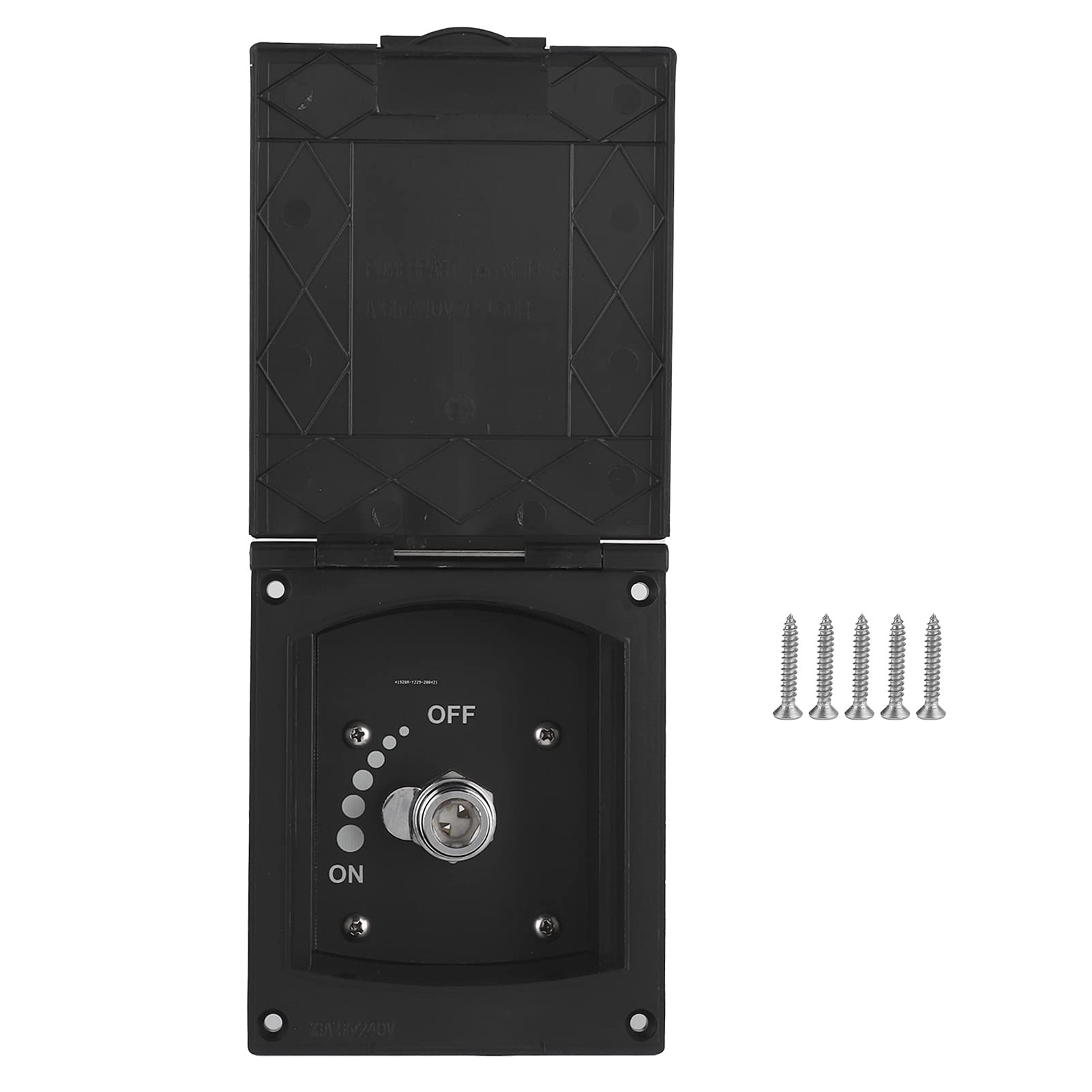 Yctze Externe Duschbox 1/2in Einlass- und Auslassanschluss für Wohnmobil, Boot, ohne Duschschlauch/Kopf, Au?enspray-Box, Motorhome Shower Box, Interface für Externe Duschbox Yctze Externe Duschbox 1/2in Einlass- und Auslassanschluss für Wohnmobil, Boot, ohne Duschschlauch/Kopf, Au?enspray-Box, Motorhome Shower Box, Interface für Externe Duschbox von Yctze