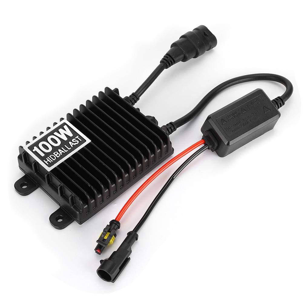 Yctze Light Ballast, 12V 100W Ersatz für Xenon Light Ballast Stabilisator Umrüstsätze Scheinwerfer-Ersatzlampe Ersatz für Xenon Ignition Unit Block Autozubehör Yctze Light Ballast, 12V 100W Ersatz für Xenon Light Ballast Stabilisator Umrüstsätze Scheinwerfer-Ersatzlampe Ersatz für Xenon Ignition Unit Block Autozubehör von Yctze